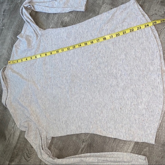 Ruff Hewn Tan Speckle Button Shirt Top Small - Picture 6 of 6